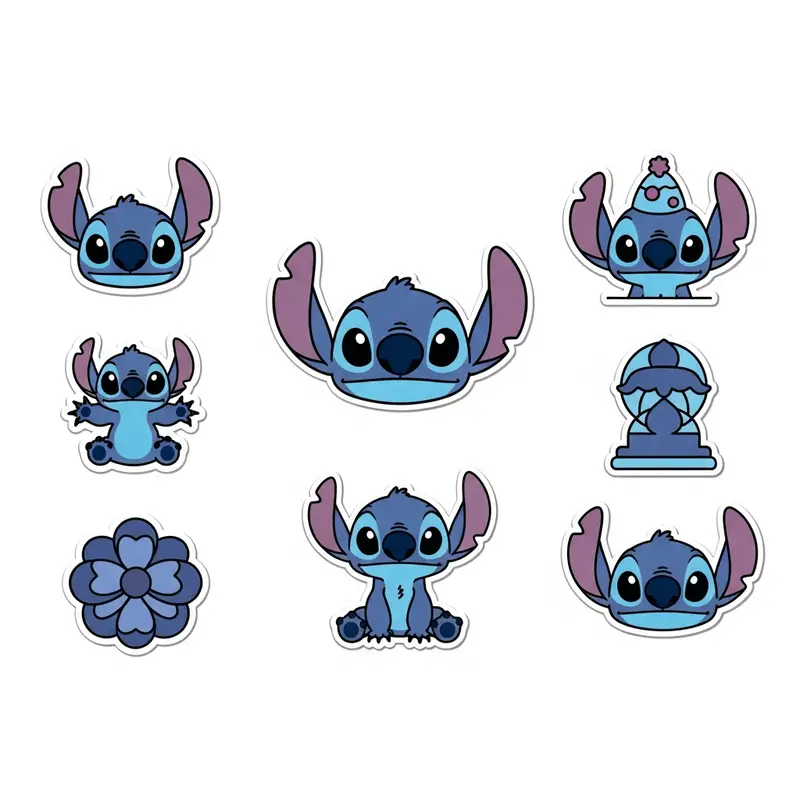 Topo de Bolo Stitch: Decoração Festa